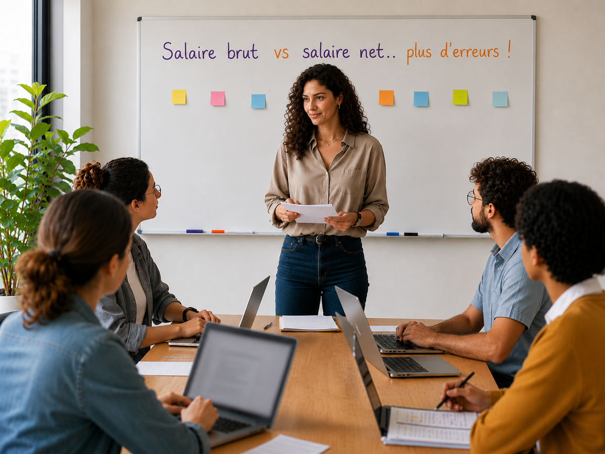 Formation en gestion de la paie avec Cap H'inno